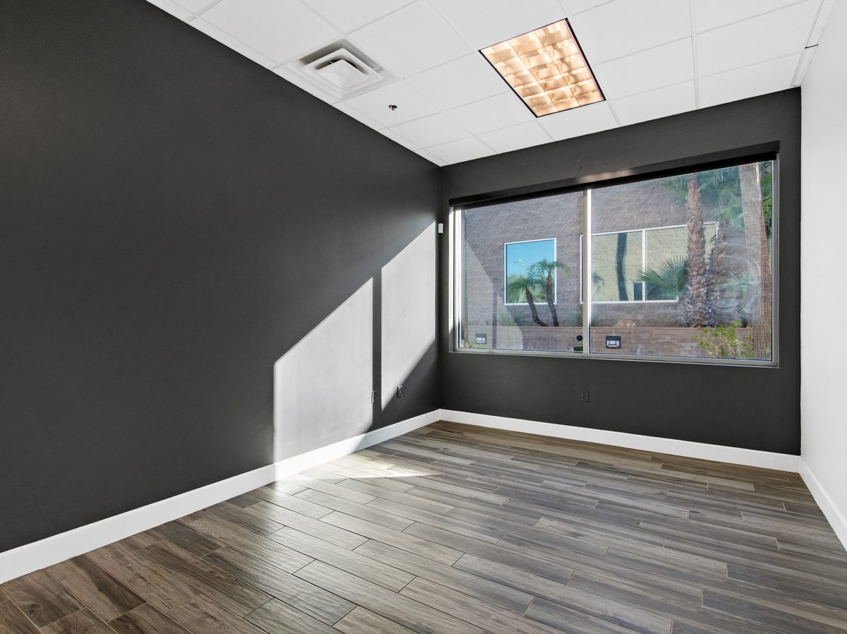 Suite 107: office with view