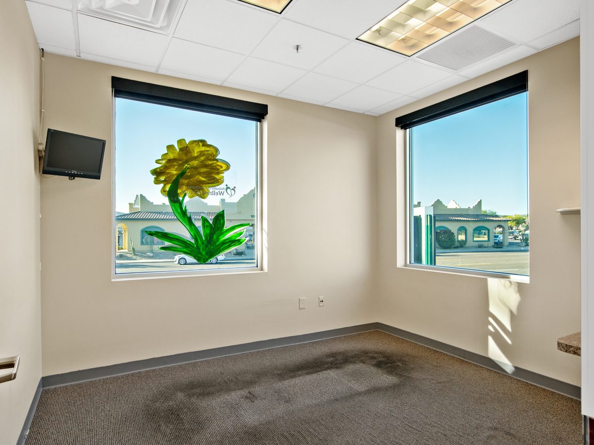Suite 104: window office